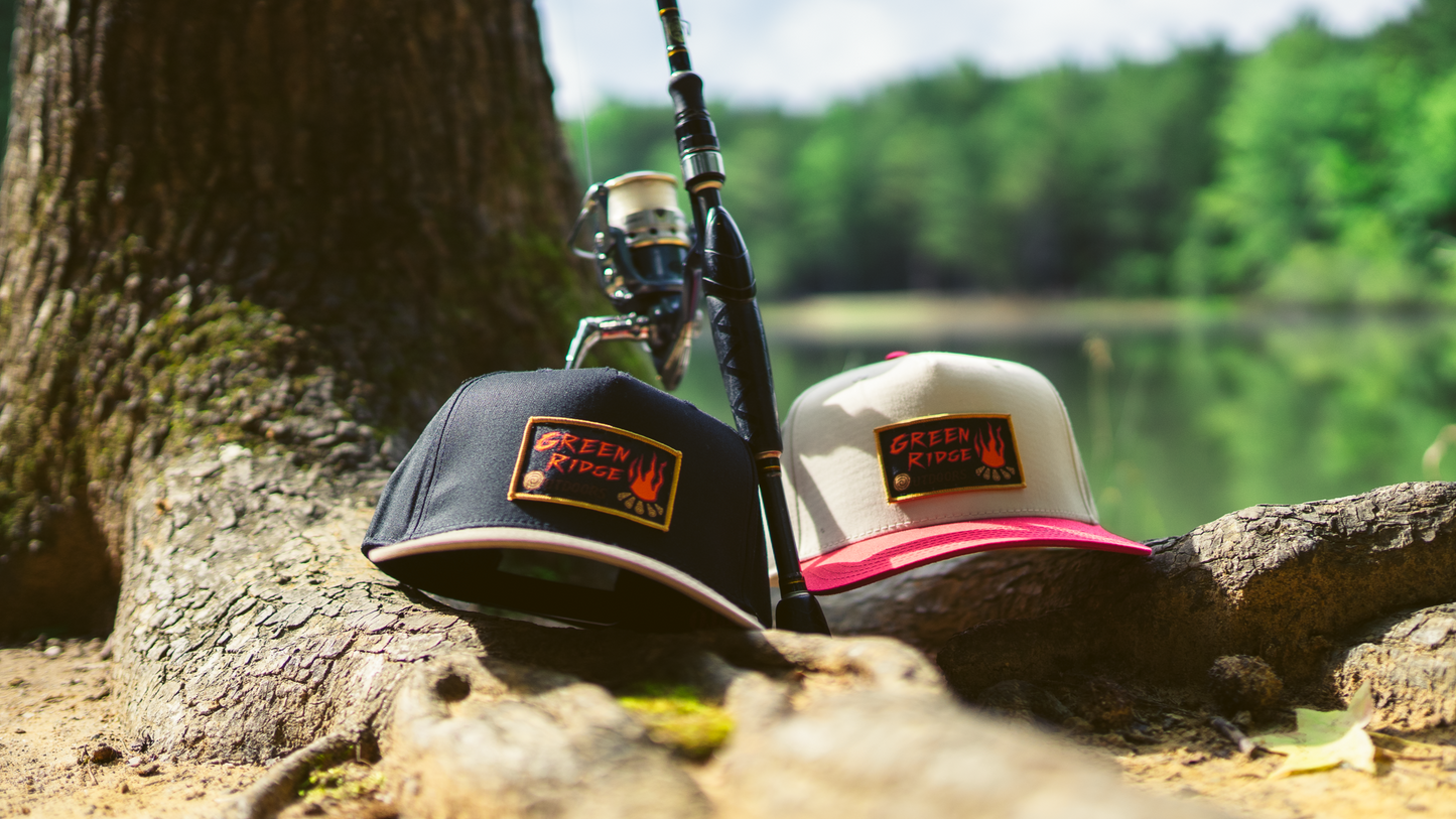 Two Tone Mid Profile Baseball Cap