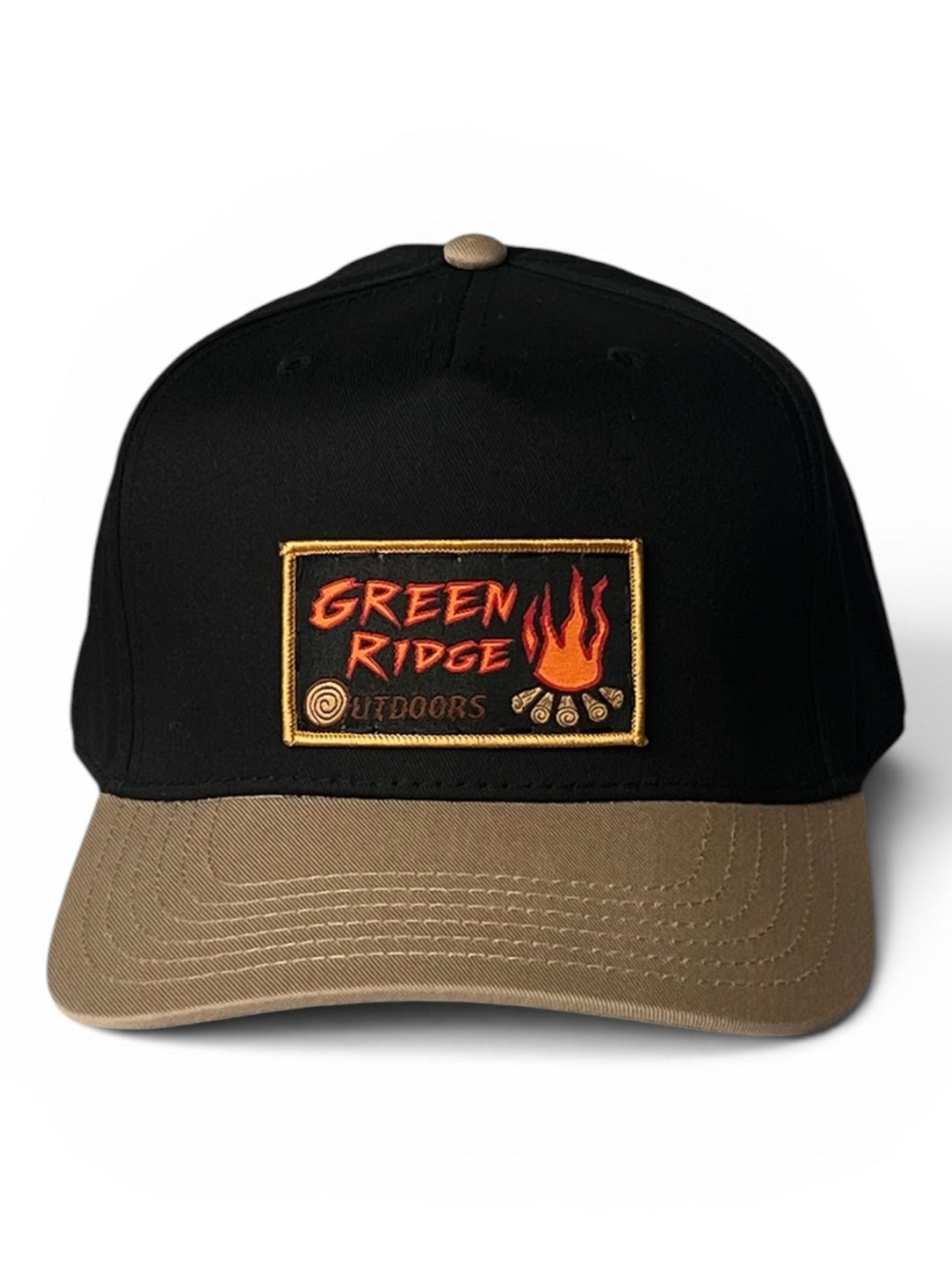 Two Tone Mid Profile Baseball Cap