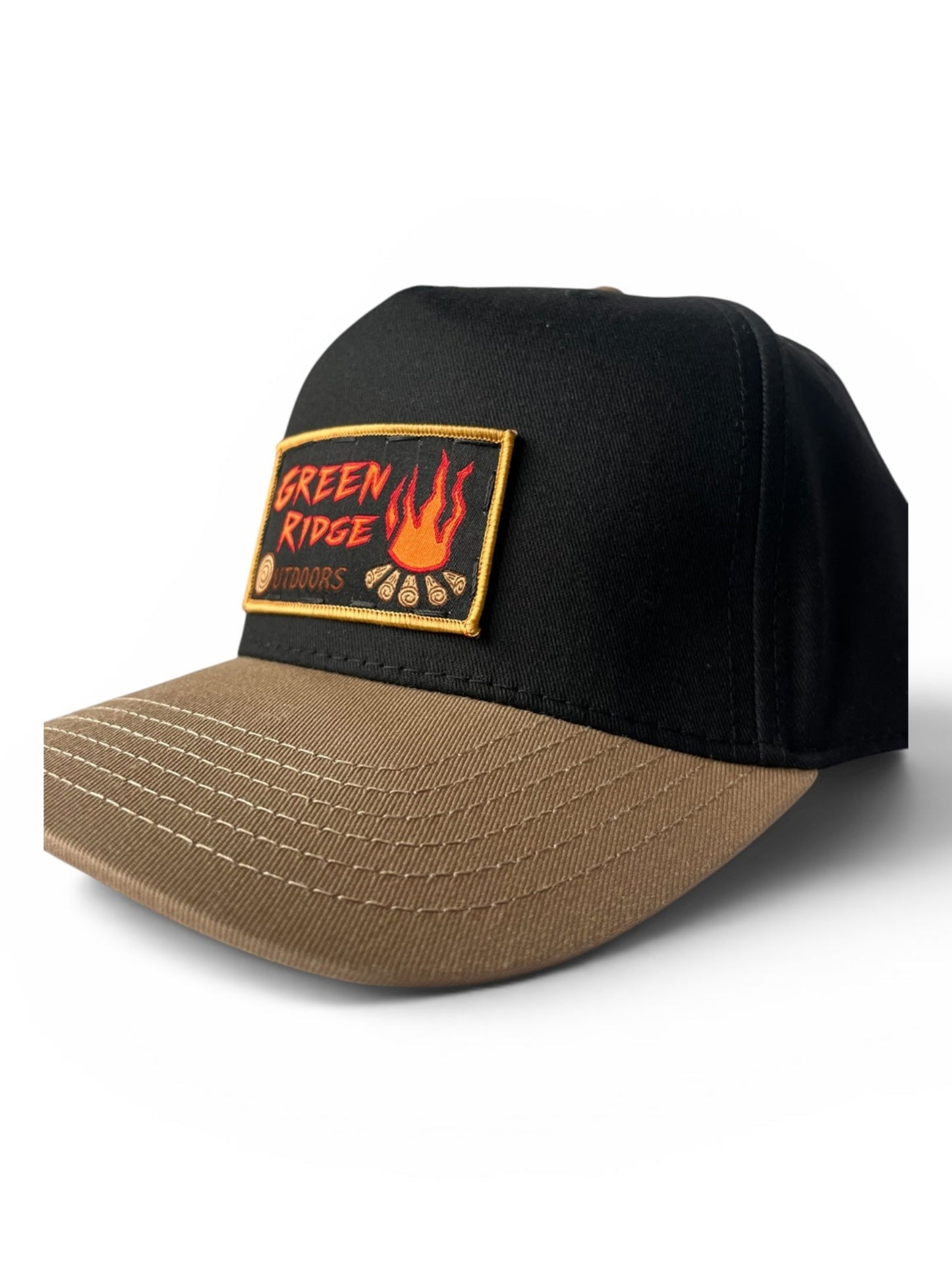 Two Tone Mid Profile Baseball Cap
