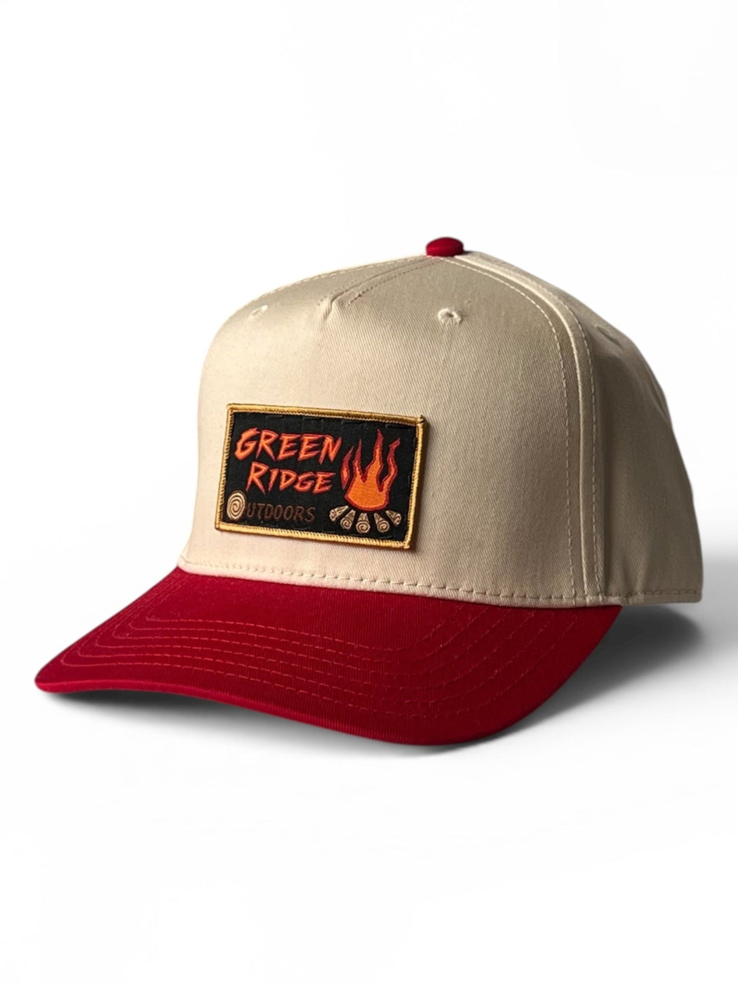 Two Tone Mid Profile Baseball Cap