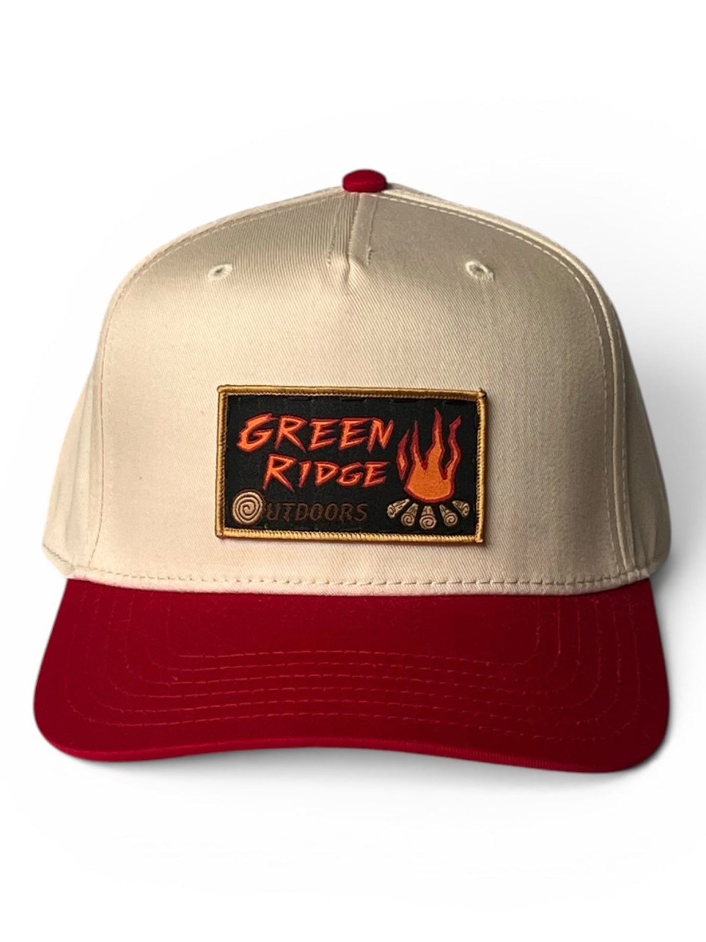Two Tone Mid Profile Baseball Cap