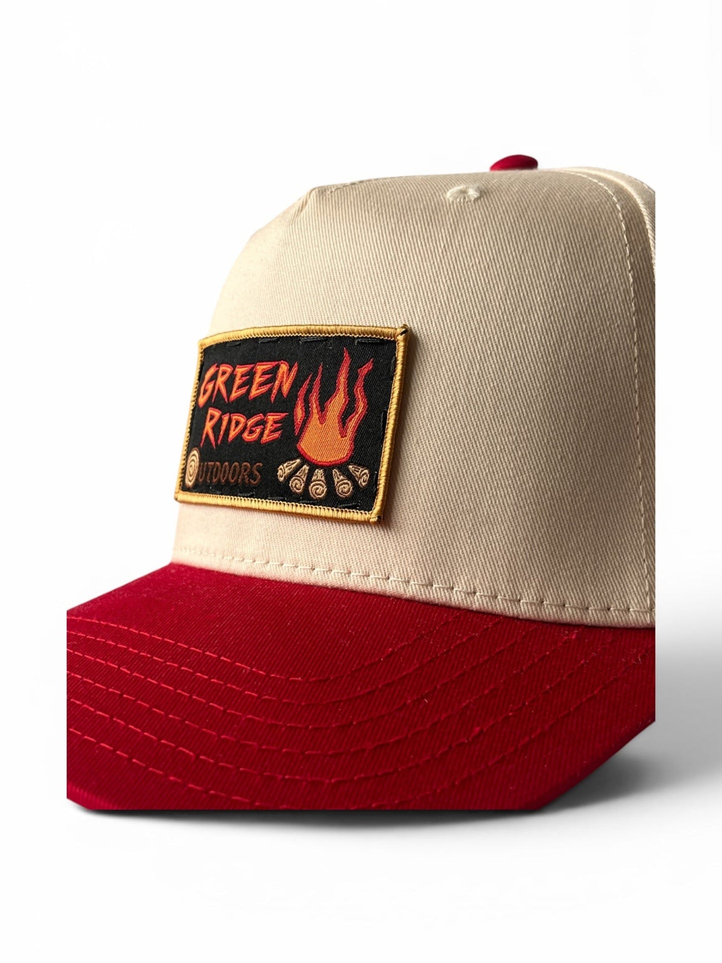 Two Tone Mid Profile Baseball Cap